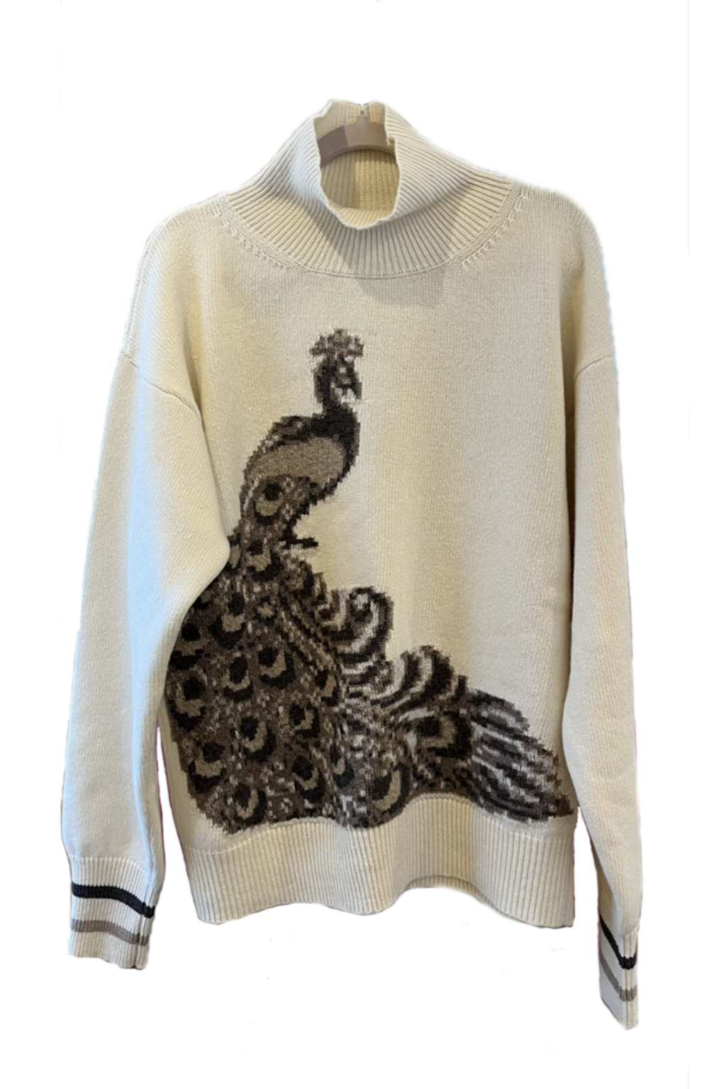 Peacock sweater