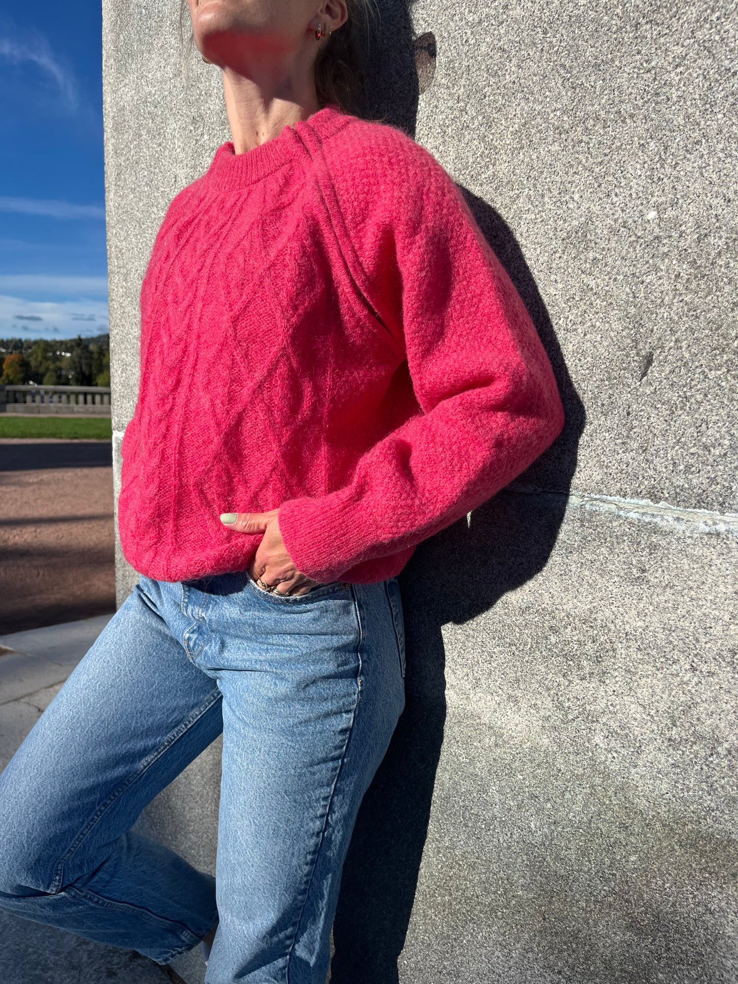 Lone sweater CHERRY