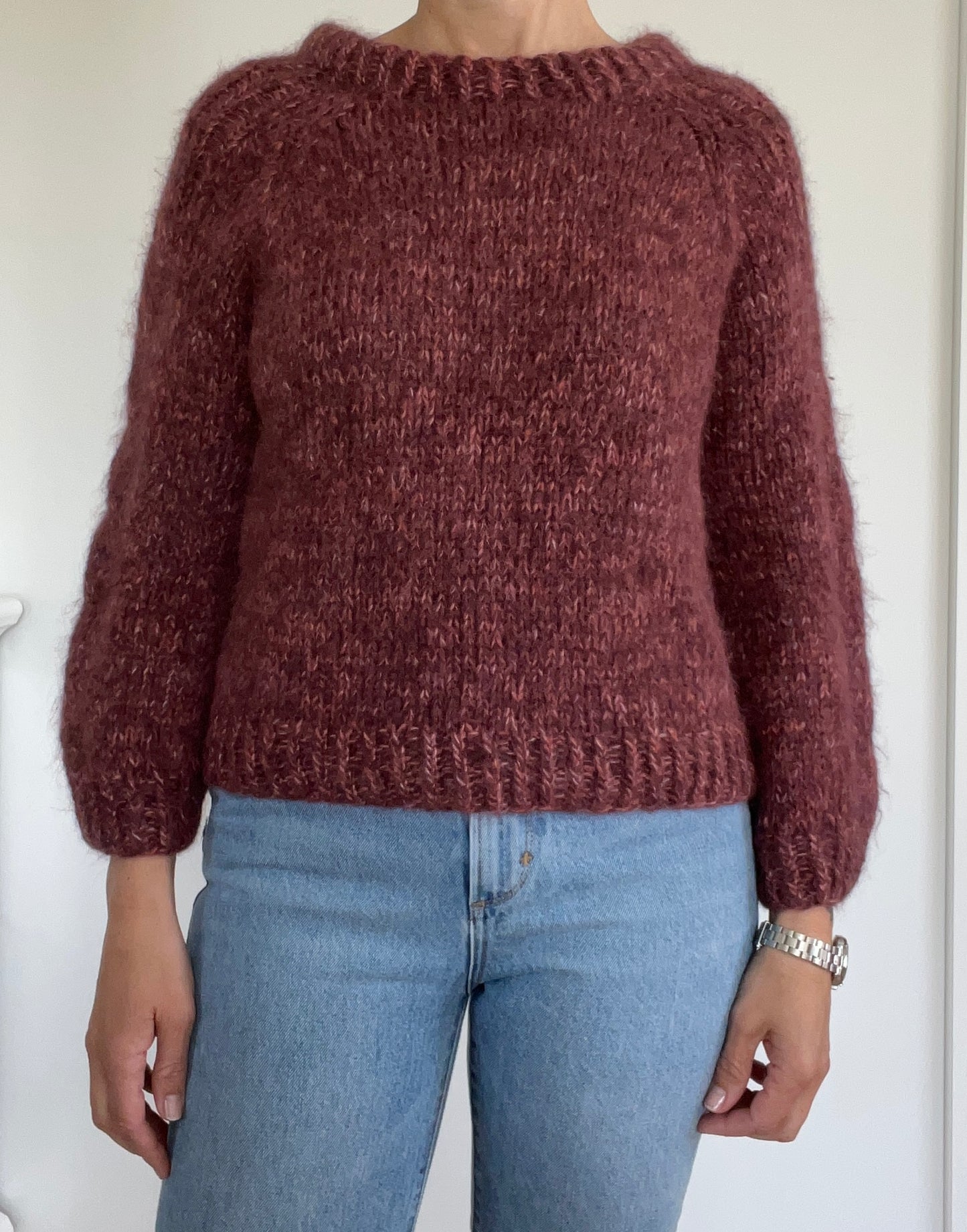 June sweater BURGUNDY